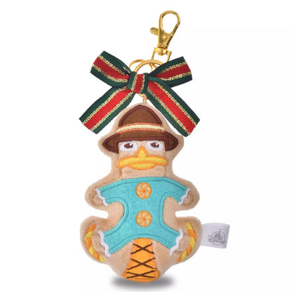 NOV 4 PREORDER - Japan Disney Store - Christmas 2025 - Agent P - Christmas Cookie - Plush Keychain