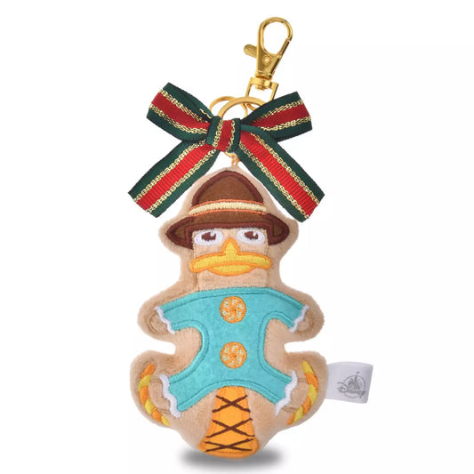 NOV 4 PREORDER - Japan Disney Store - Christmas 2025 - Agent P - Christmas Cookie - Plush Keychain