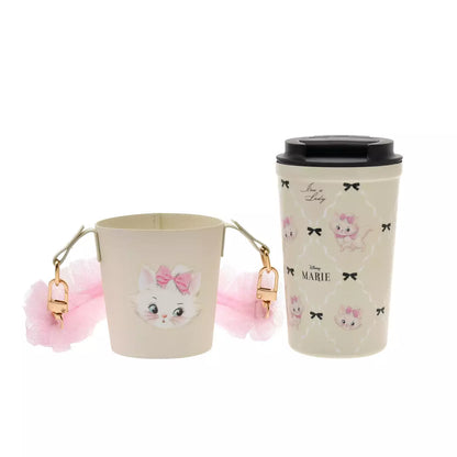 16 DEC PREORDER - Japan Disney Store - The Aristocats 55th Anniversary - Marie - Stainless Steel Tumbler with Strap