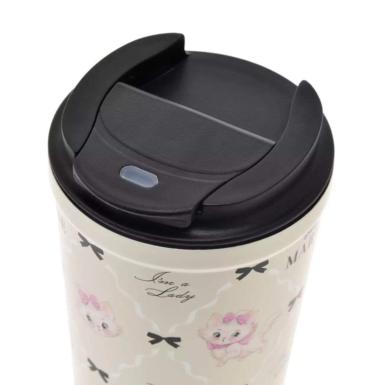 16 DEC PREORDER - Japan Disney Store - The Aristocats 55th Anniversary - Marie - Stainless Steel Tumbler with Strap