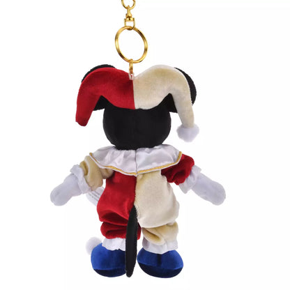 NOV 4 PREORDER - Japan Disney Store - Christmas 2025 - Pierrot Costume - Mickey Mouse - Plush Keychain