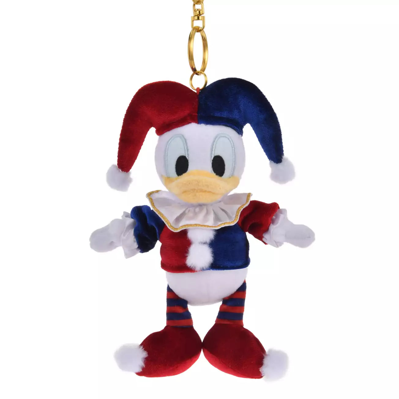 NOV 4 PREORDER - Japan Disney Store - Christmas 2025 - Pierrot Costume - Donald Duck Plush Keychain