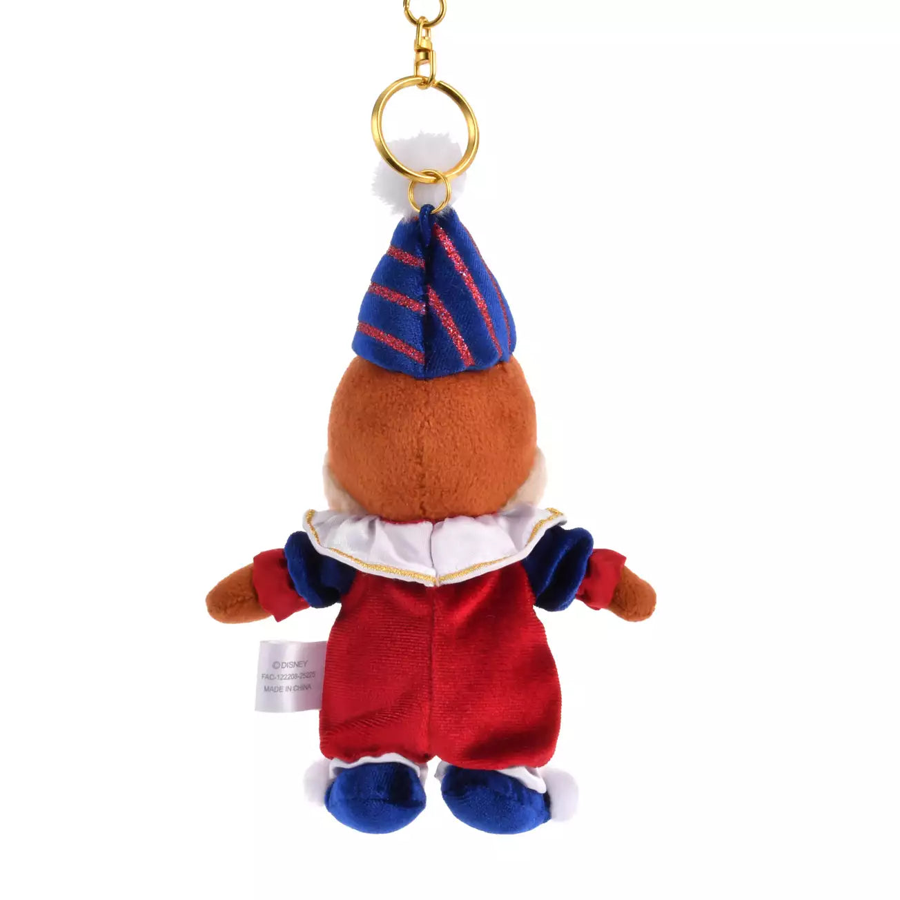 NOV 4 PREORDER - Japan Disney Store - Christmas 2025 - Pierrot Costume - Chip - Plush Keychain
