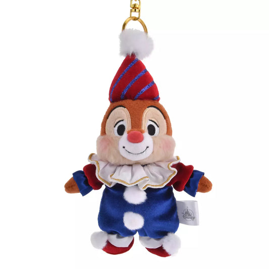 NOV 4 PREORDER - Japan Disney Store - Christmas 2025 - Pierrot Costume - Dale - Plush Keychain