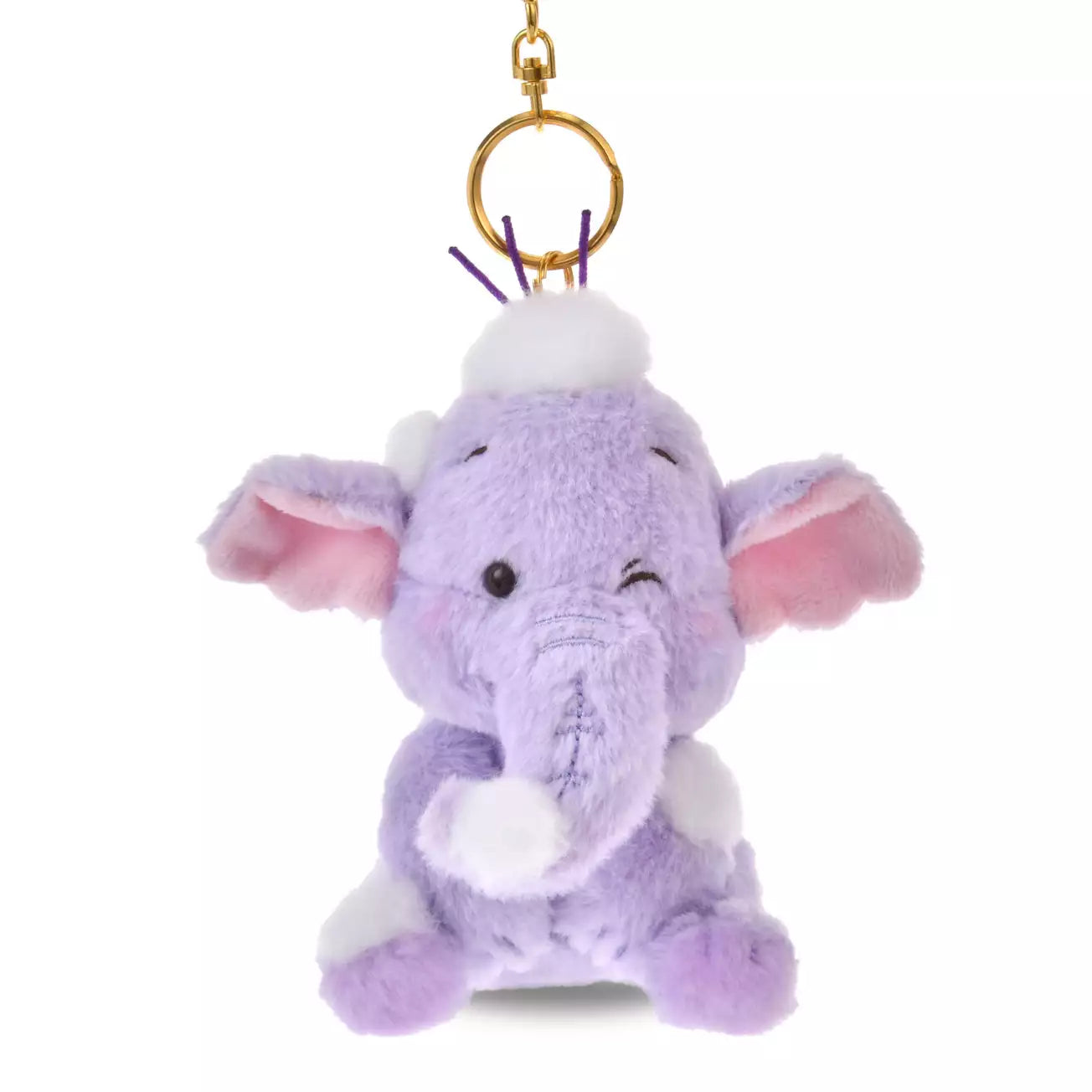 NOV 11 PREORDER - Japan Disney Store - Online Exclusive - White Pooh - Winnie the Pooh - Heffalump Plush Keychain
