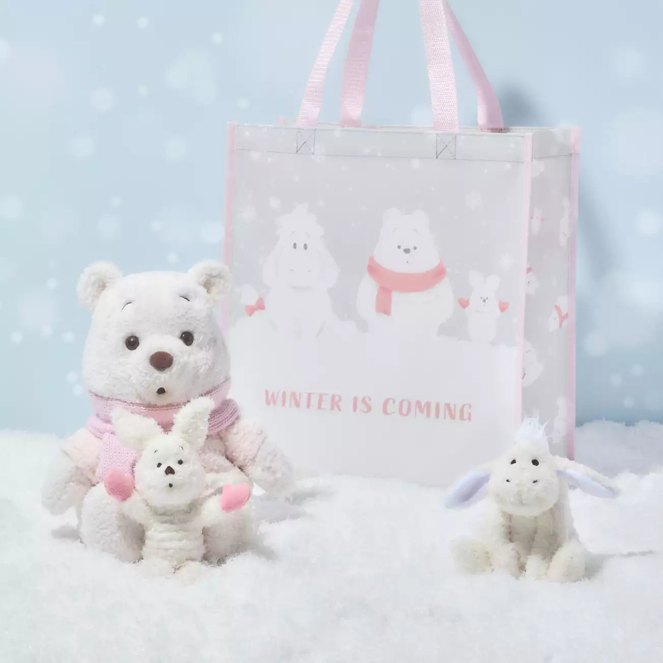 NOV 11 PREORDER - Japan Disney Store - White Pooh - 2Way Winnie the Pooh Plush