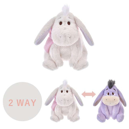 NOV 11 PREORDER - Japan Disney Store - White Pooh - Winnie the Pooh - 2Way Eeyore Plush