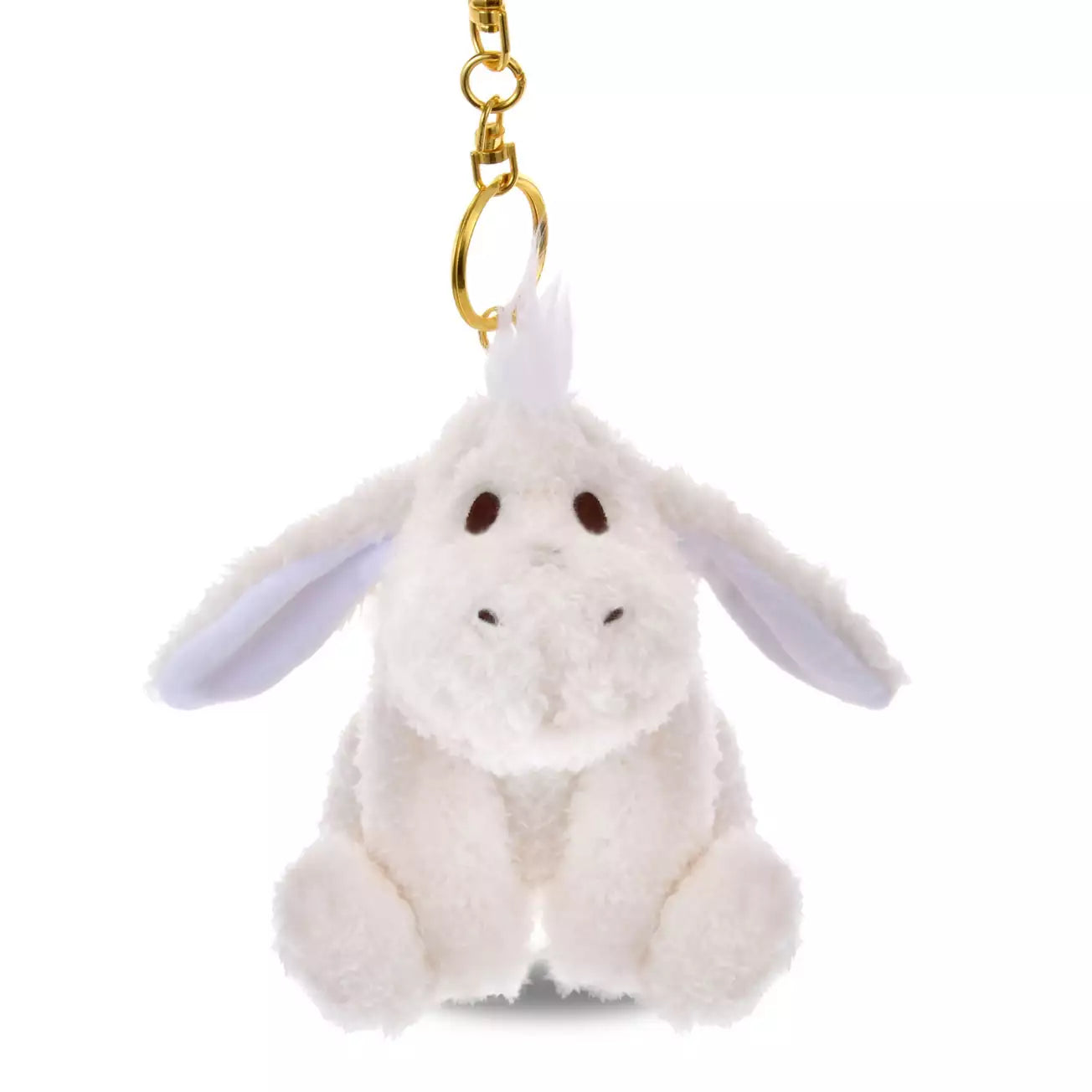 NOV 11 PREORDER - Japan Disney Store - White Pooh - 2Way Winnie the Pooh - Eeyore Plush Keychain