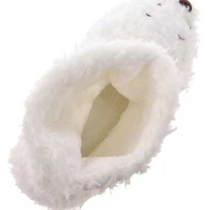 NOV 11 PREORDER - Japan Disney Store - White Pooh - Winnie the Pooh - Slippers 23-25cm