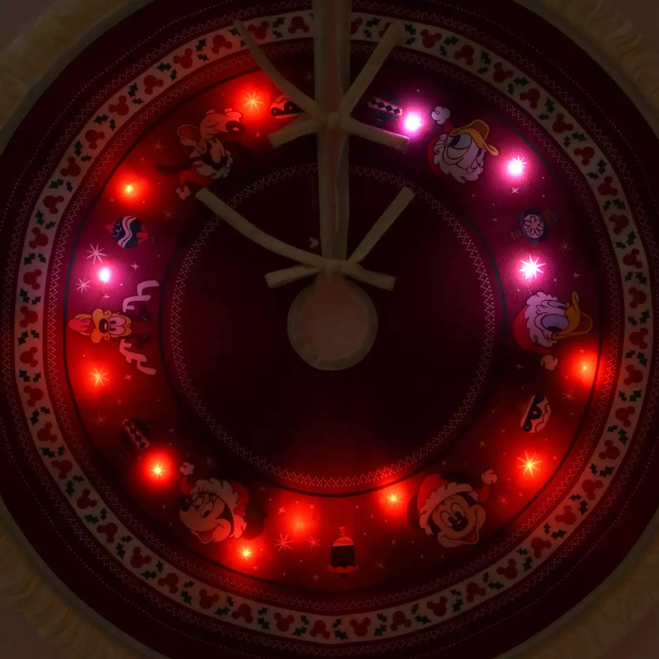 NOV 4 PREORDER - Japan Disney Store - Christmas 2025 - Mickey & Friends Light Up Tree Skirt