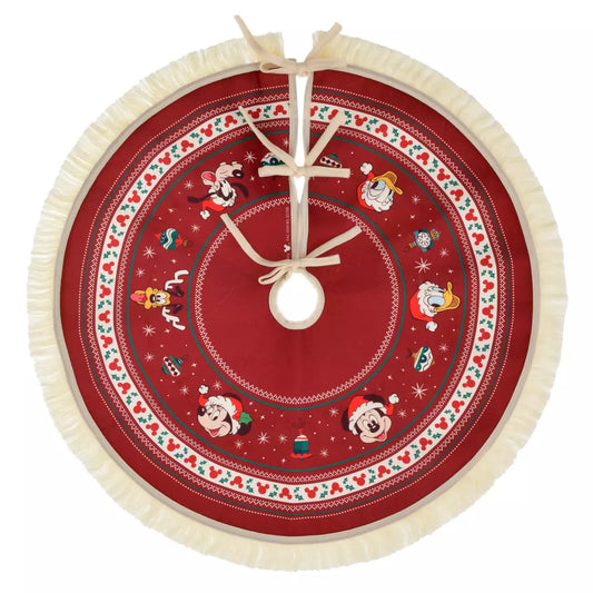 NOV 4 PREORDER - Japan Disney Store - Christmas 2025 - Mickey & Friends Light Up Tree Skirt