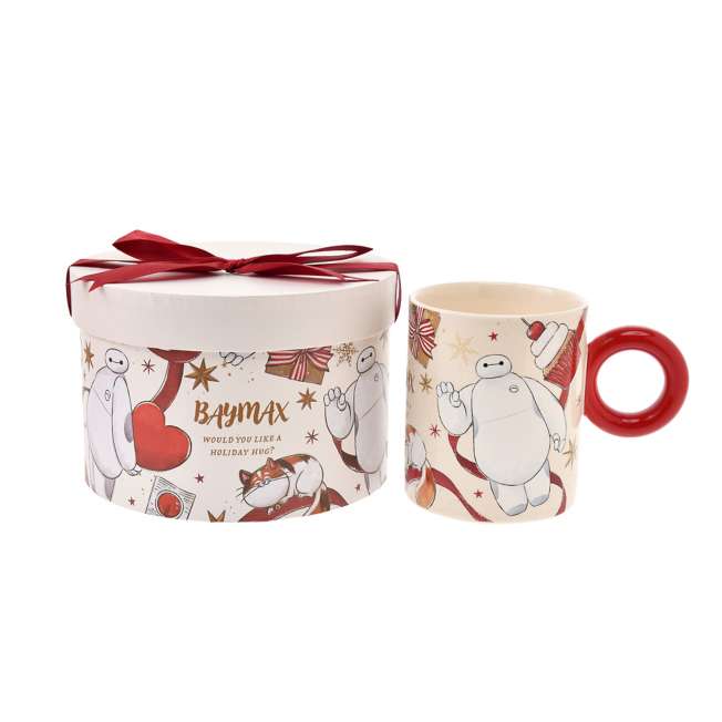 NOV 4 PREORDER - Japan Disney Store - Christmas 2025 - Baymax & Mochi Mug