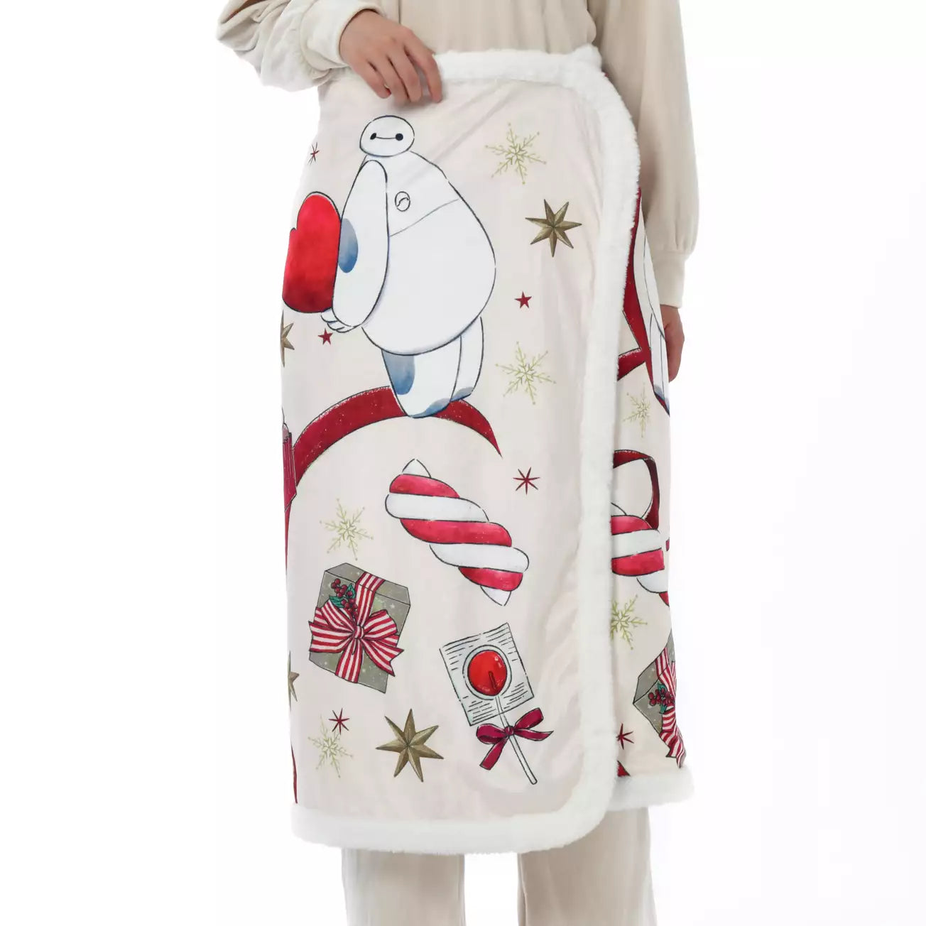 Japan Disney Store - Baymax & Mochi Blanket - 4Way