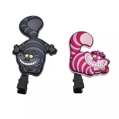 Japan Disney Store - Alice in Wonderland - Cheshire Cat - Glow in the Dark - Hair Clip Set