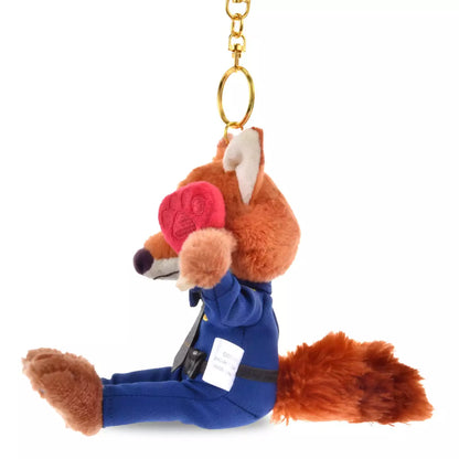 DEC 9 PREORDER - Japan Disney Store - Zootopia - MOGUMOGU - Nick Wilde - Plush Keychain