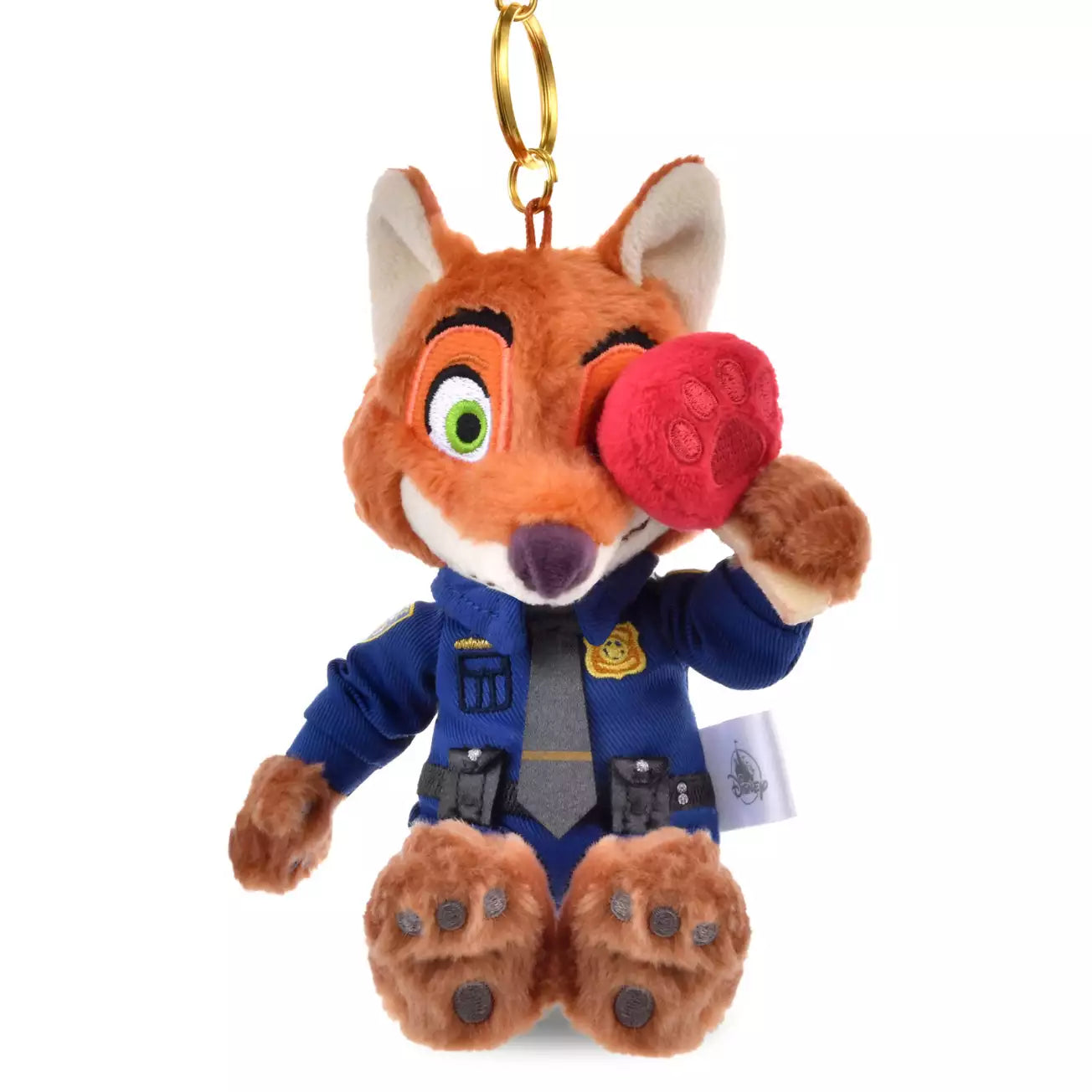 DEC 9 PREORDER - Japan Disney Store - Zootopia - MOGUMOGU - Nick Wilde - Plush Keychain