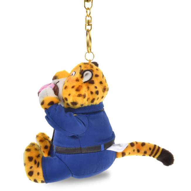 DEC 9 PREORDER - Japan Disney Store - Zootopia - MOGUMOGU - Clawhauser Plush Keychain