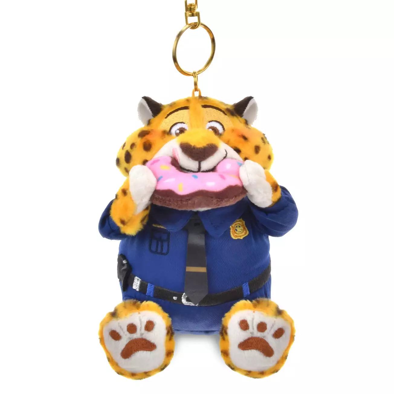 DEC 9 PREORDER - Japan Disney Store - Zootopia - MOGUMOGU - Clawhauser Plush Keychain