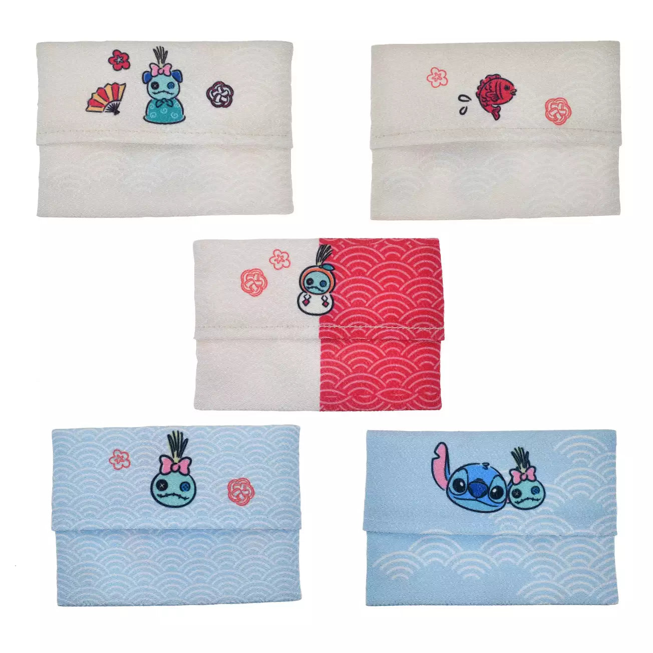 DEC 2 PREORDER - Japan Disney Store - New Years 2026 - Stitch & Scrump - Pocket Tissue Case Blind Box