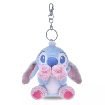 18 NOV PREORDER - Japan Disney Store - Winter Shiny Color - Stitch Plush Keychain