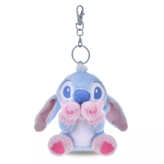 18 NOV PREORDER - Japan Disney Store - Winter Shiny Color - Stitch Plush Keychain