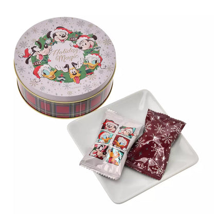 NOV 4 PREORDER - Japan Disney Store - Christmas 2025 - Mickey & Friends - Chocolate Crunch Tin