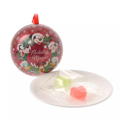 NOV 4 PREORDER - Japan Disney Store - Christmas 2025 - Mickey & Friends - Candy Tin Ornament