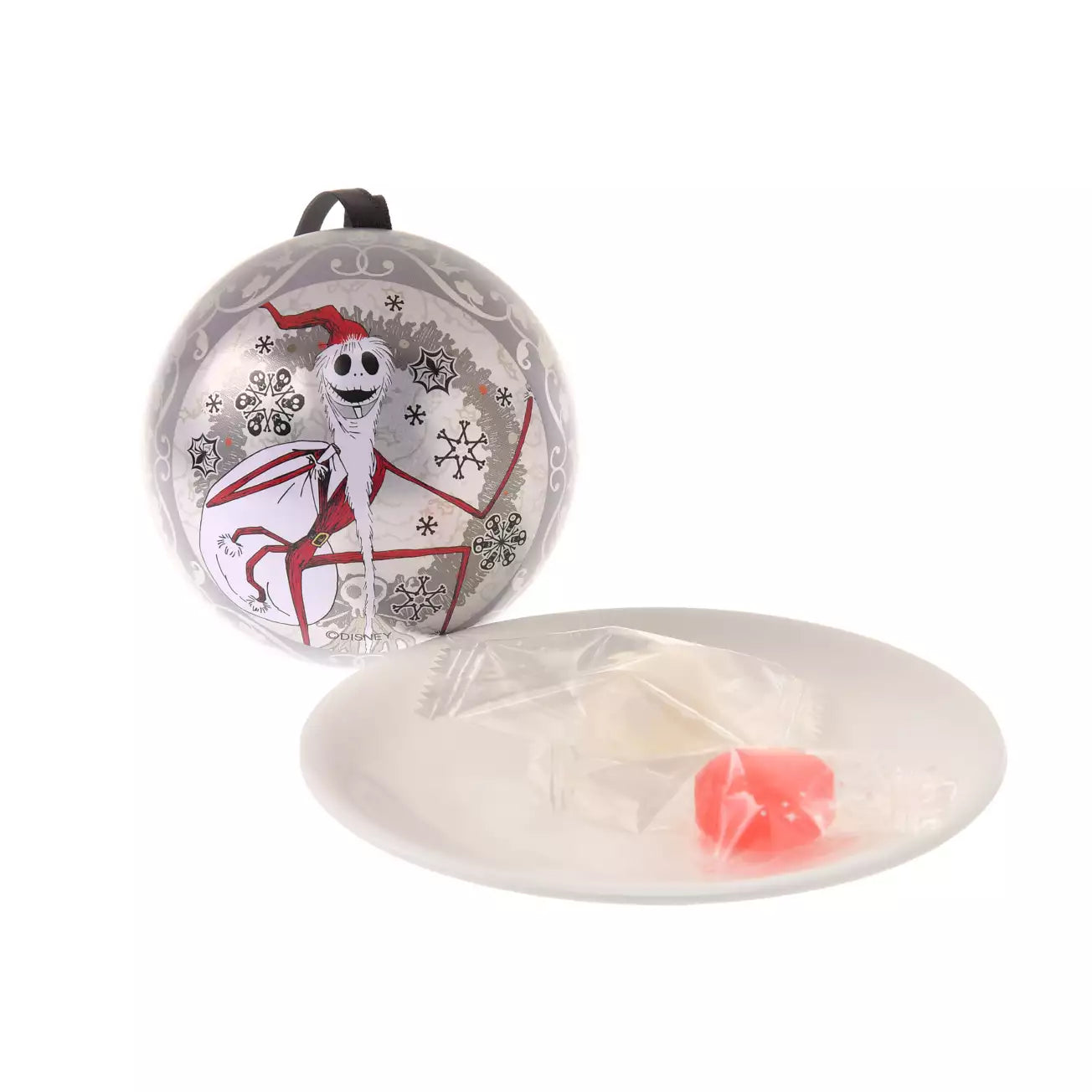 NOV 4 PREORDER - Japan Disney Store - Christmas 2025 - Jack Skellington & Zero - Candy Tin Ornament