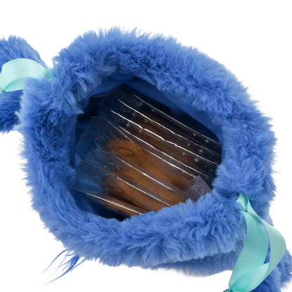 Japan Disney Store - Stitch - Plush Drawstring Bag with Cookies