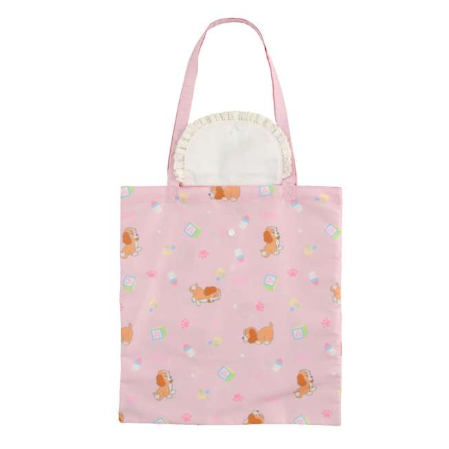 OCT 3 PREORDER - Japan Limited - Mellow Hug - Lady & the Tramp - Lady Foldable Tote Bag