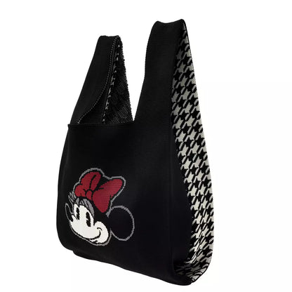 OCT 7 PREORDER - Japan Limited - Disney x Mary Quaint - Minnie Mouse - Knit Tote Bag