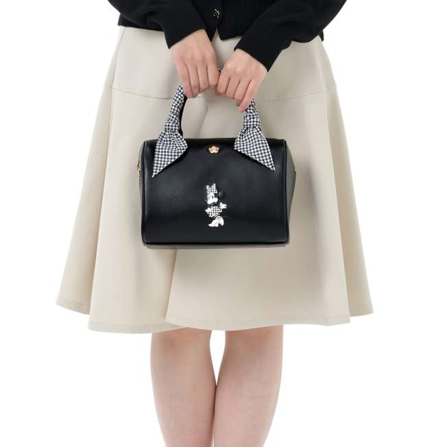 OCT 7 PREORDER - Japan Limited - Disney x Mary Quaint - Minnie Mouse - 2Way Boston Bag