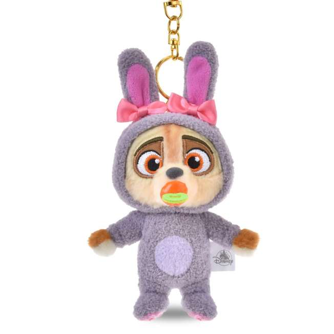 Japan Disney Store - Zootopia 2 - Finnick Rabbit - Plush Keychain