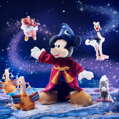 DEC 9 PREORDER - Japan Disney Store - Fantasia 85th Anniversary - Mickey Mouse - Broom Plush Keychain