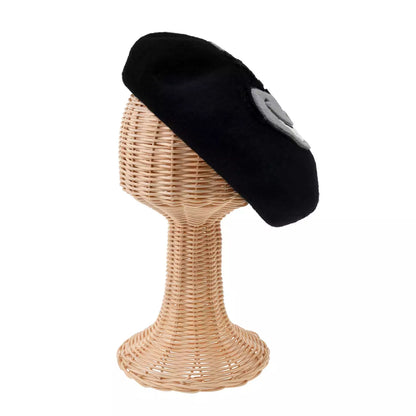 SEPT 29 PREORDER - Japan Limited - Alice in Wonderland - Black Cheshire Cat - Beret