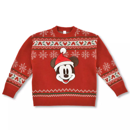 NOV 4 PREORDER - Japan Disney Store - Christmas 2025 - Mickey Mouse - Long Sleeve Sweater