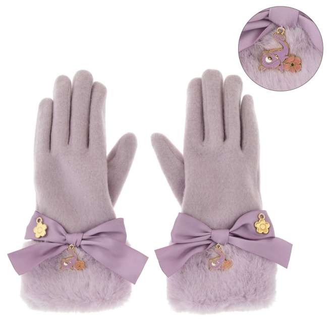 18 NOV PREORDER - Japan Disney Store - Mary Quaint x Rapunzel - Gloves