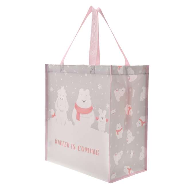 NOV 11 PREORDER - Japan Disney Store - White Pooh - Winnie the Pooh - Pooh, Piglet & Eeyore - ECO Bag