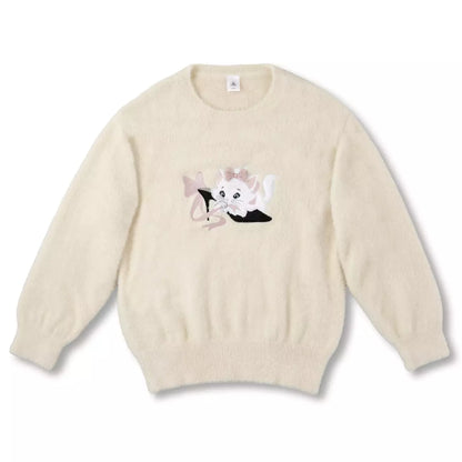 16 DEC PREORDER - Japan Disney Store - The Aristocats 55th Anniversary - Marie Long Sleeve Sweater