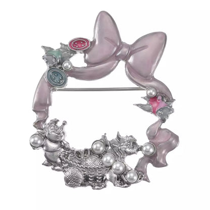Japan Disney Store - Cinderella - Jack, Gus & Bluebird Brooch