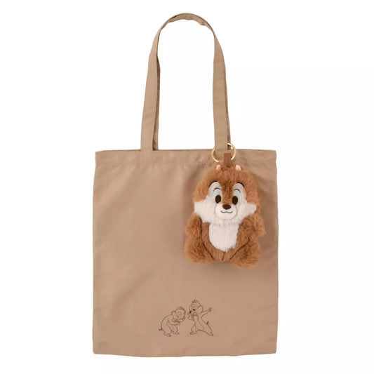 NOV 11 PREORDER - Japan Disney Store - Chip & Dale - ECO Bag with Plush Pouch