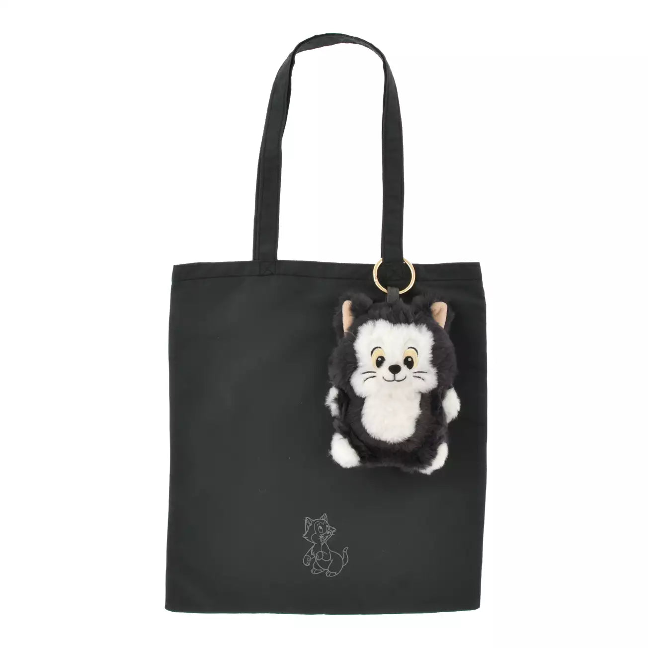 NOV 11 PREORDER - Japan Disney Store - Pinnochio - Figaro - ECO Bag with Plush Pouch