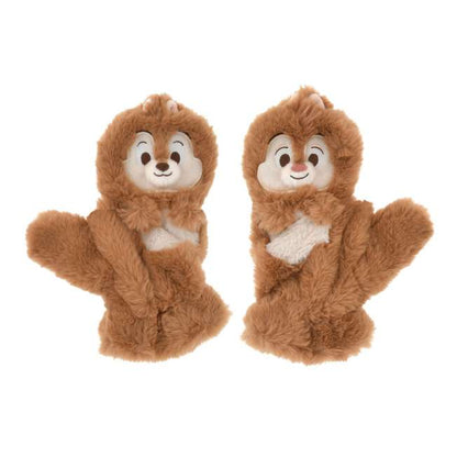 NOV 14 PREORDER - Japan Disney Store - Chip & Dale - Gloves / Mittens - Adult Size