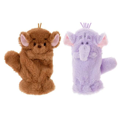 NOV 14 PREORDER - Japan Disney Store - Winnie the Pooh - Heffalump & Roo - Gloves / Mittens - Adult Size