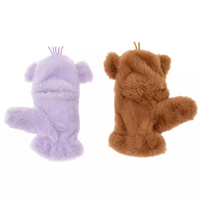 NOV 14 PREORDER - Japan Disney Store - Winnie the Pooh - Heffalump & Roo - Gloves / Mittens - Adult Size