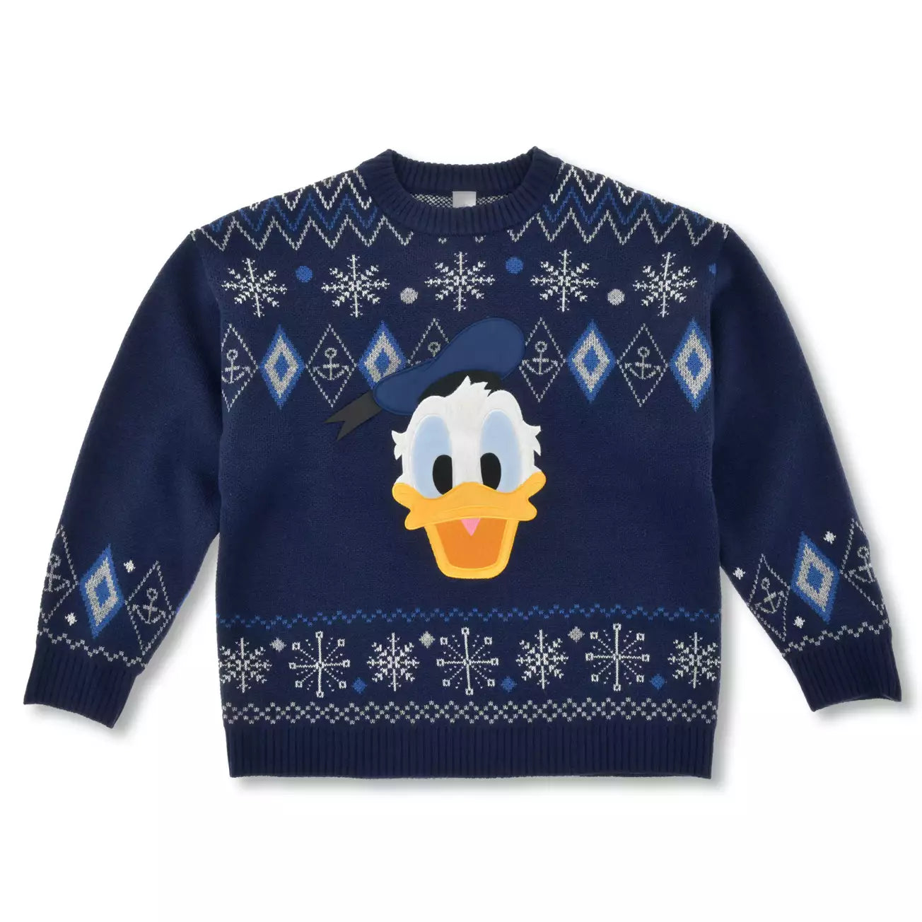 Japan Disney Store - Knit Collection - Donald Duck - Long Sleeve Sweater