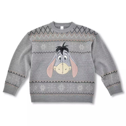 Japan Disney Store - Knit Collection - Winnie the Pooh - Eeyore - Long Sleeve Sweater