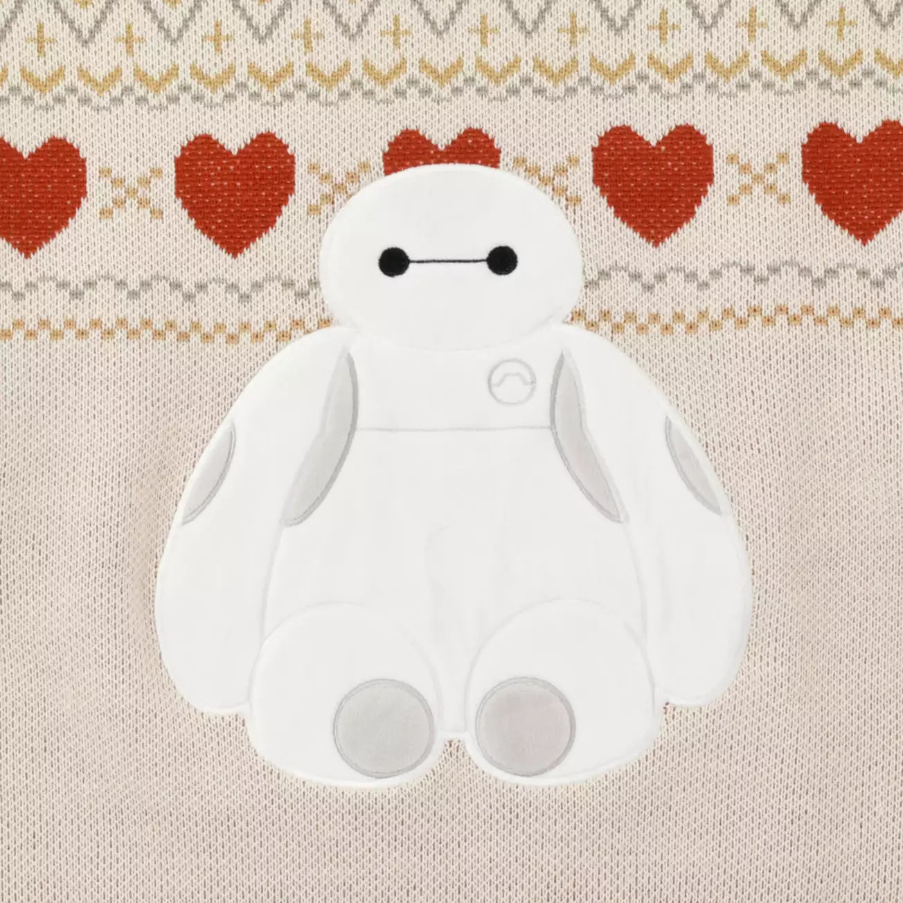 Japan Disney Store - Knit Collection - Baymax - Long Sleeve Sweater