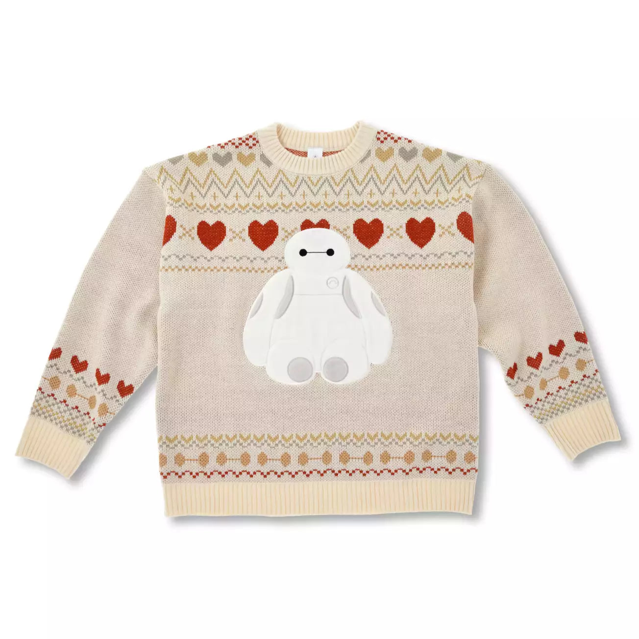 Japan Disney Store - Knit Collection - Baymax - Long Sleeve Sweater