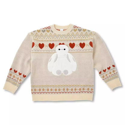 Japan Disney Store - Knit Collection - Baymax - Long Sleeve Sweater